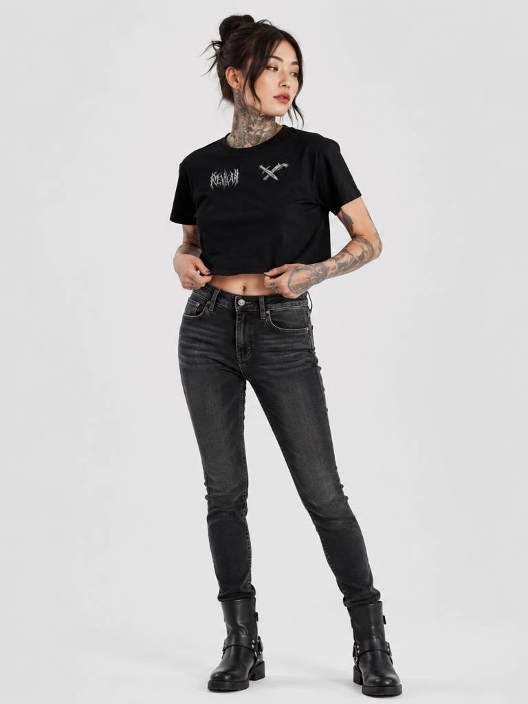 Deadwood Crop Top — back